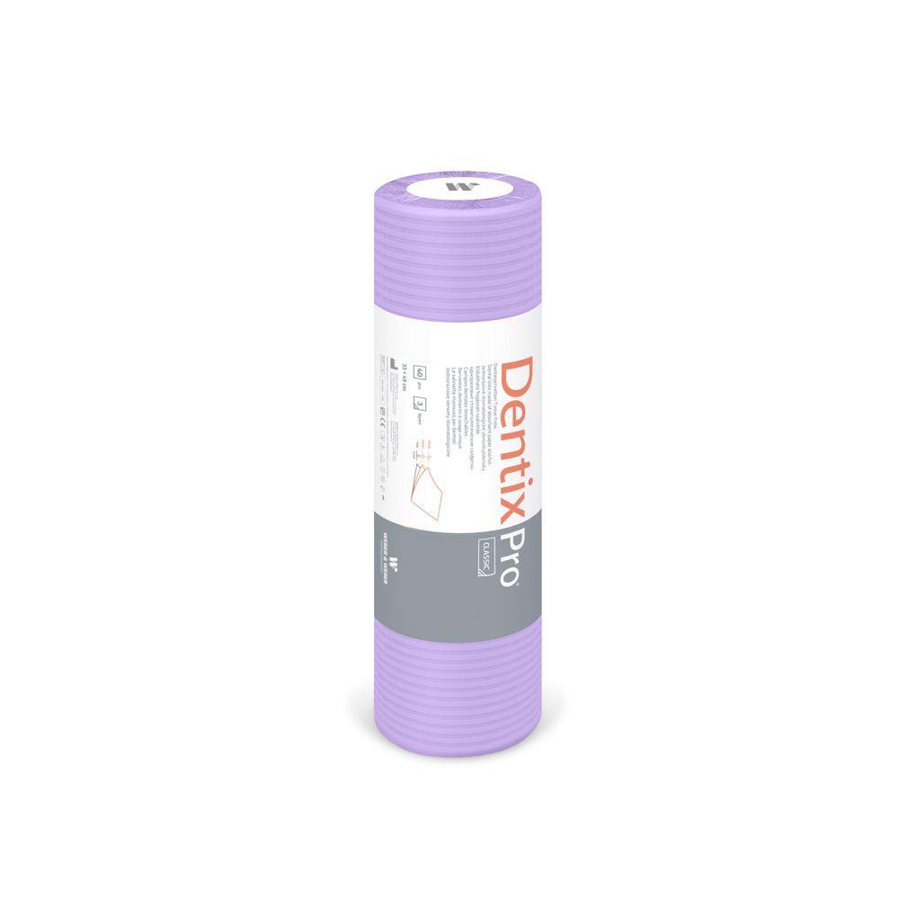Dentix Pro Classic dentální podbradníky 33x48cm (fialové), 40ks