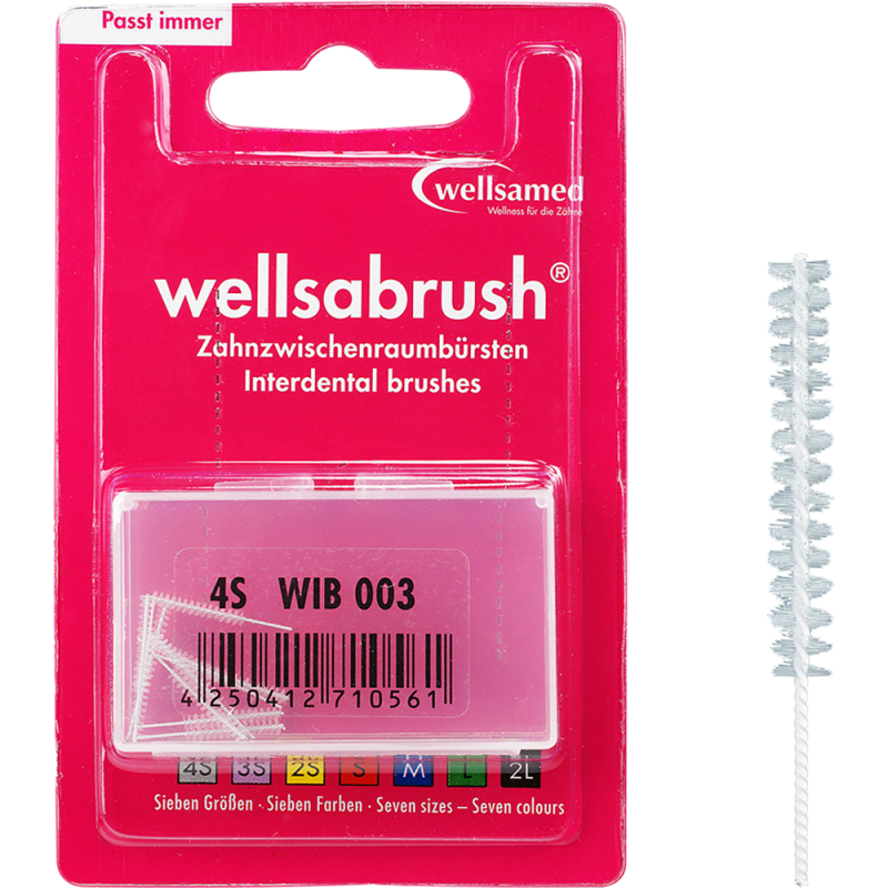 Wellsabrush 4S mezizubní kartáčky 0,4mm, 10ks