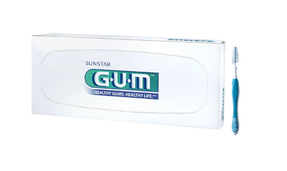 Levně GUM Trav-ler mezizubní kartáčky kónické 1,6 mm (modré), 36ks