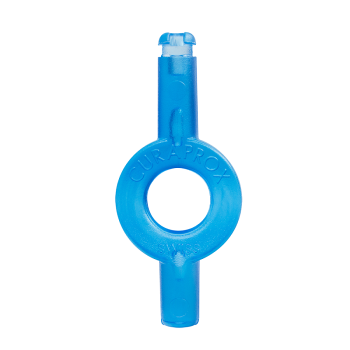 Curaprox Handy plastový držák UHS 409 (modrý), 1ks
