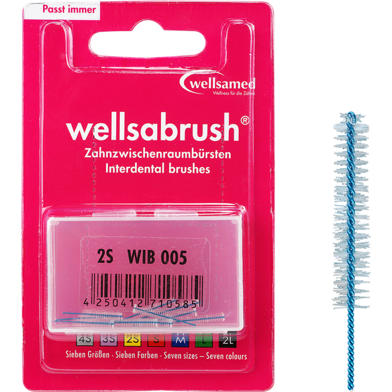 Wellsabrush  2S mezizubní kartáčky 0,6mm, 10ks