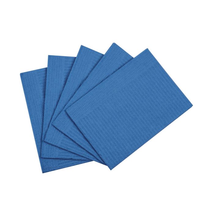 Levně Richmond Premium skládané dentální podbradníky 33x45 (modré), 500ks