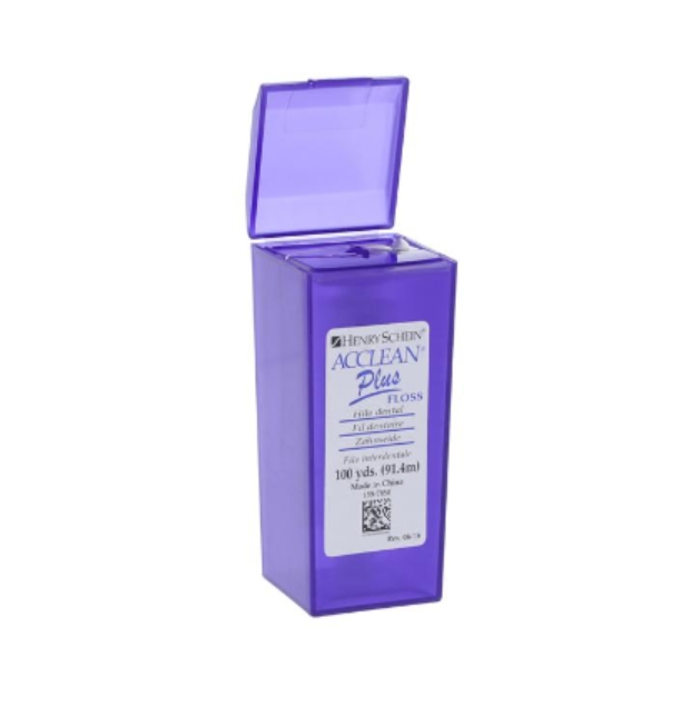 HS Acclean dentální páska z PTFE (fialová), 91,4m