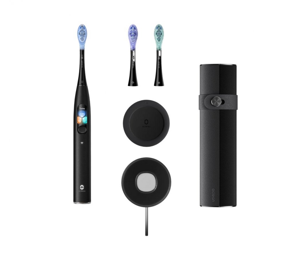 Oclean X Ultra S Black sonický kartáček (černý)