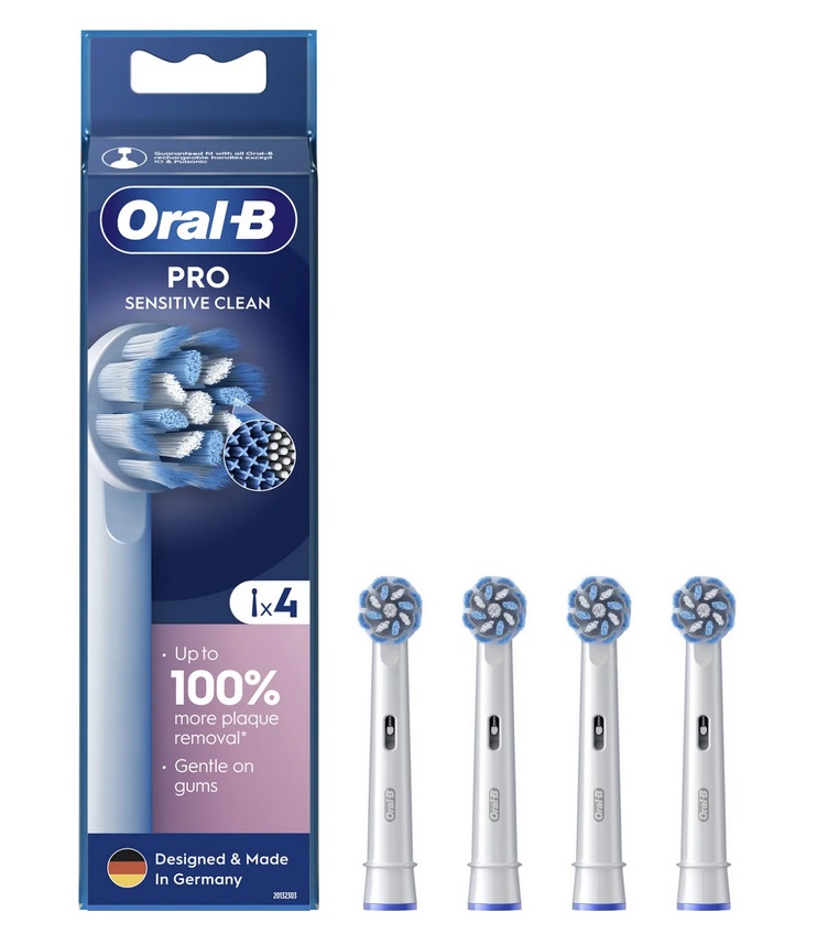 Oral-B PRO Sensitive Clean EB60X-4 náhradní kartáčky, 4ks
