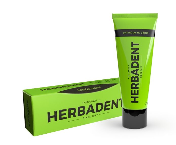 Herbadent Gel na dásně, 25g