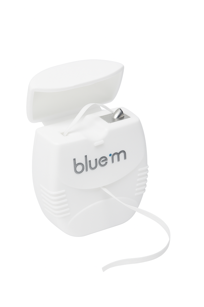 Bluem® dentální voskovaná páska (mint), 50m