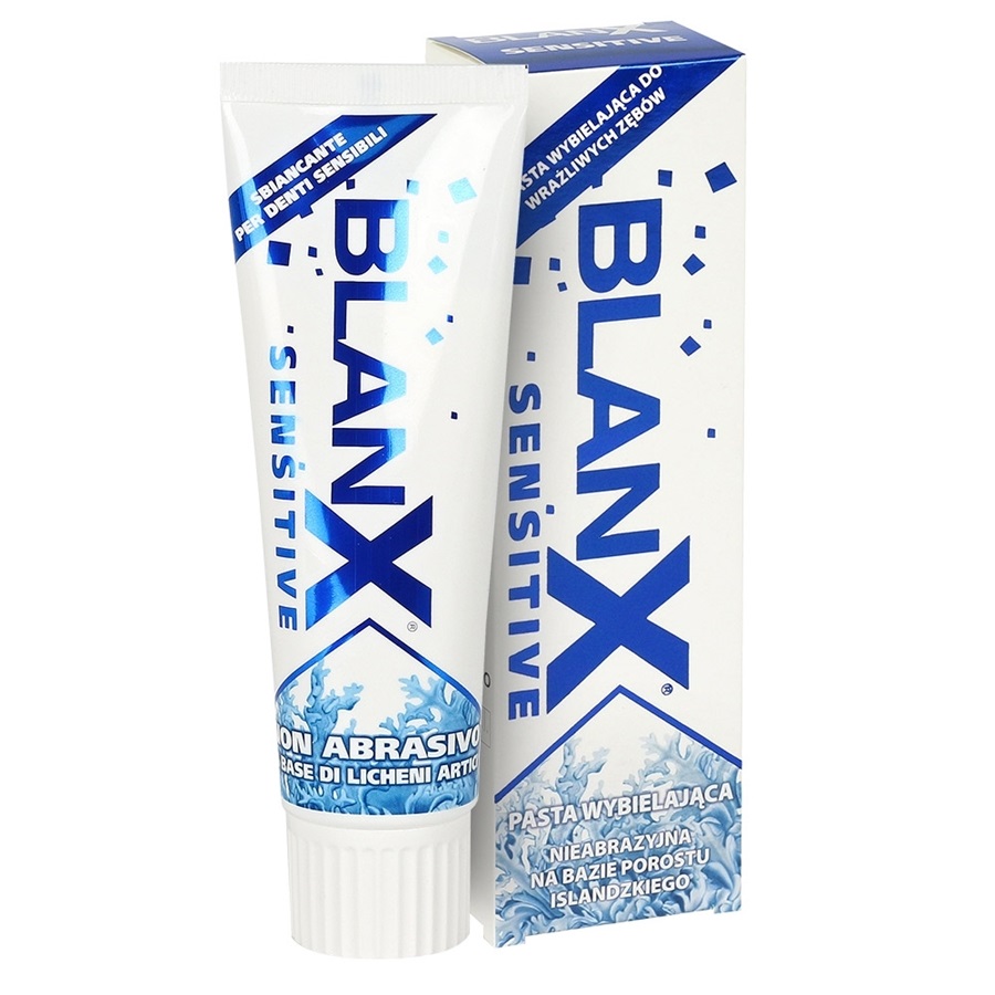 BlanX Sensitive bělící zubní pasta na citlivé zuby s hydroxyapatitem, 75ml